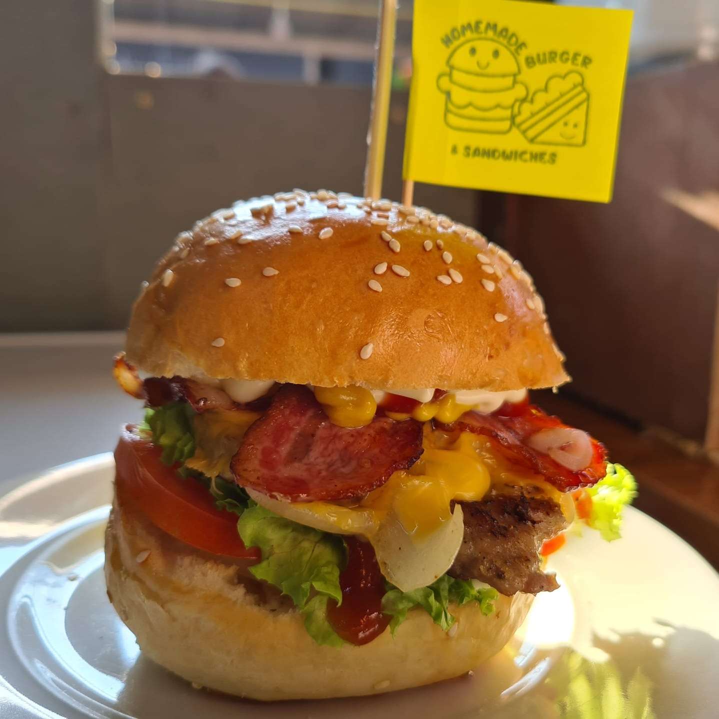 Homemade Burgers and Sandwiches